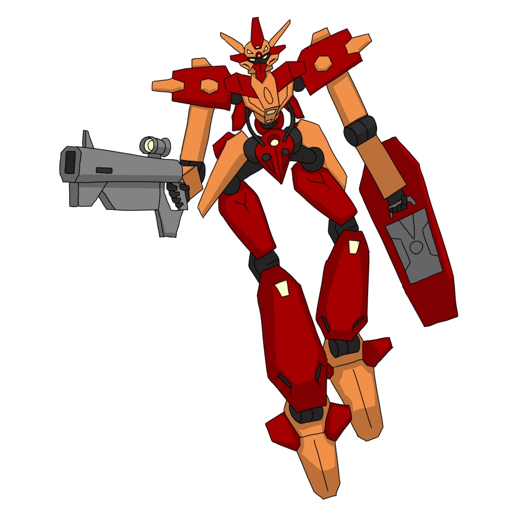ロボット立ち絵 FI-9
