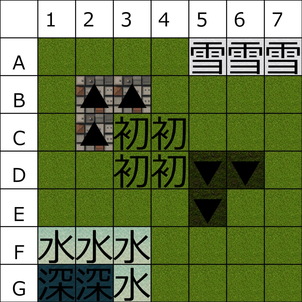 TRPGマップ作成ツール「SquareMapGen」