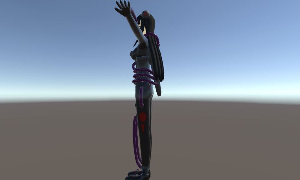 VRC向けオリジナル3Dモデル『相模琴音』