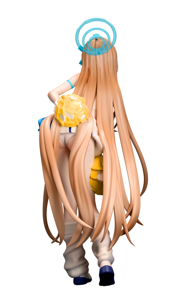 ブルーアーカイブ・アスナ(3Dプリンター用)STLデータ