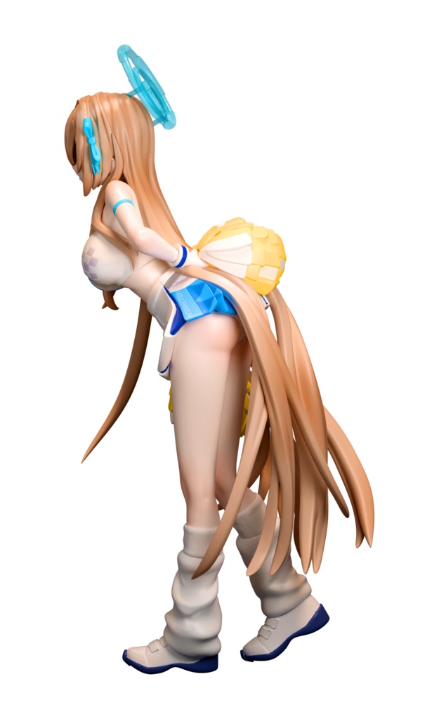 ブルーアーカイブ・アスナ(3Dプリンター用)STLデータ