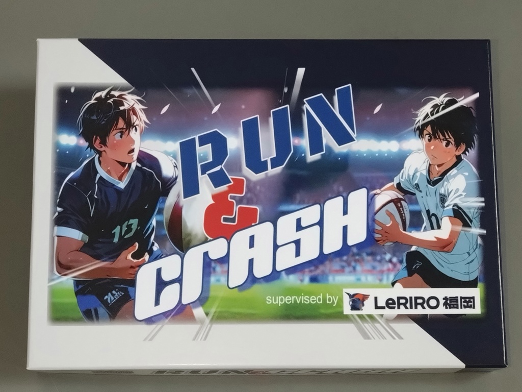 RUN＆CRASH(white)