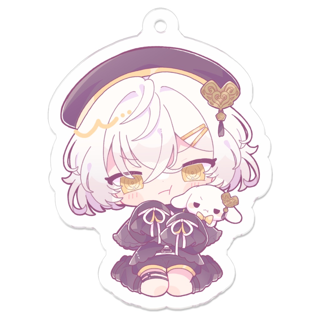 アクリルキーホルダー（おこ）