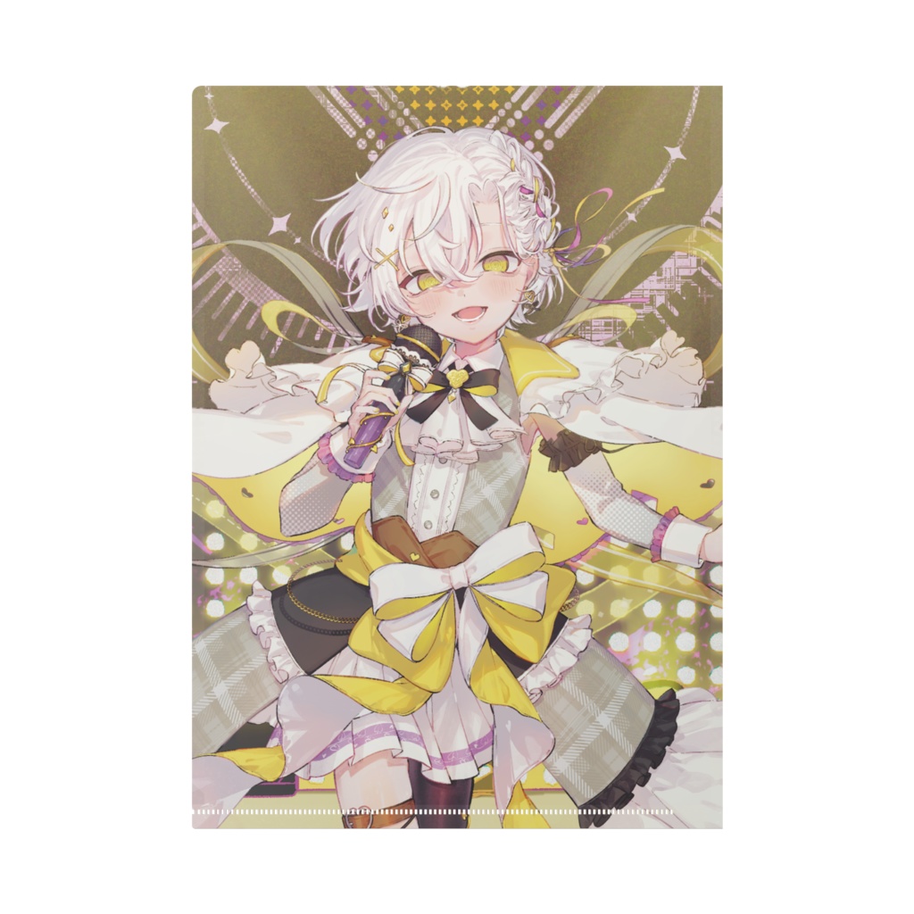 ヒーロー・キャンバスクリアファイル