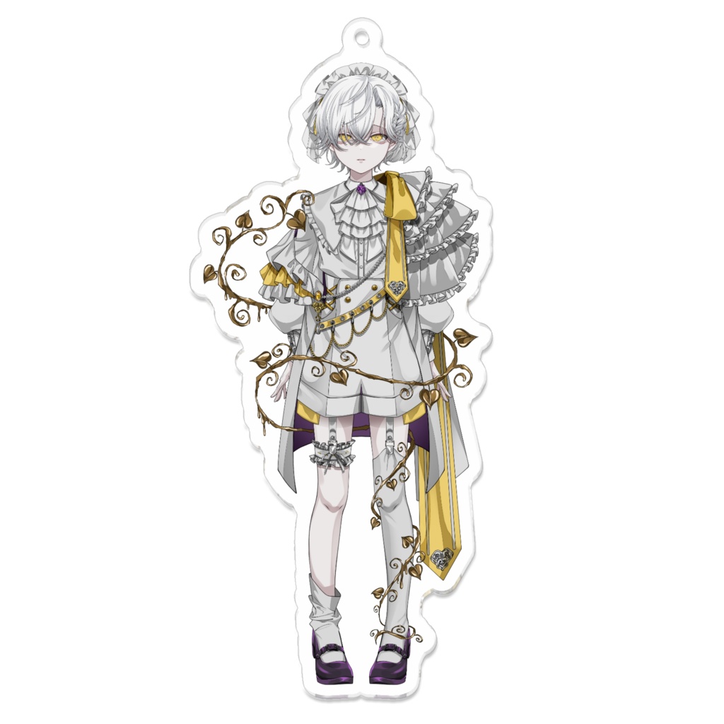 遥紅いも新衣装アクリルキーホルダー