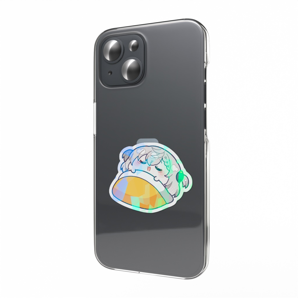 【ねむいもグッズ】おふとんステッカー(いもver.)