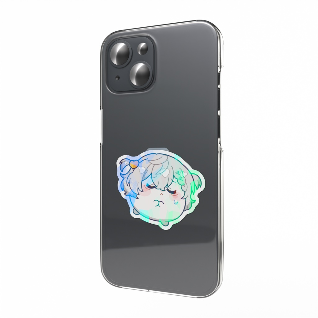 【ねむいもグッズ】ごめんステッカー(いもver.)