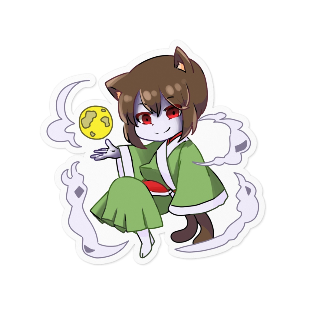 ステッカー　鈴音 琴（すずね こと）
