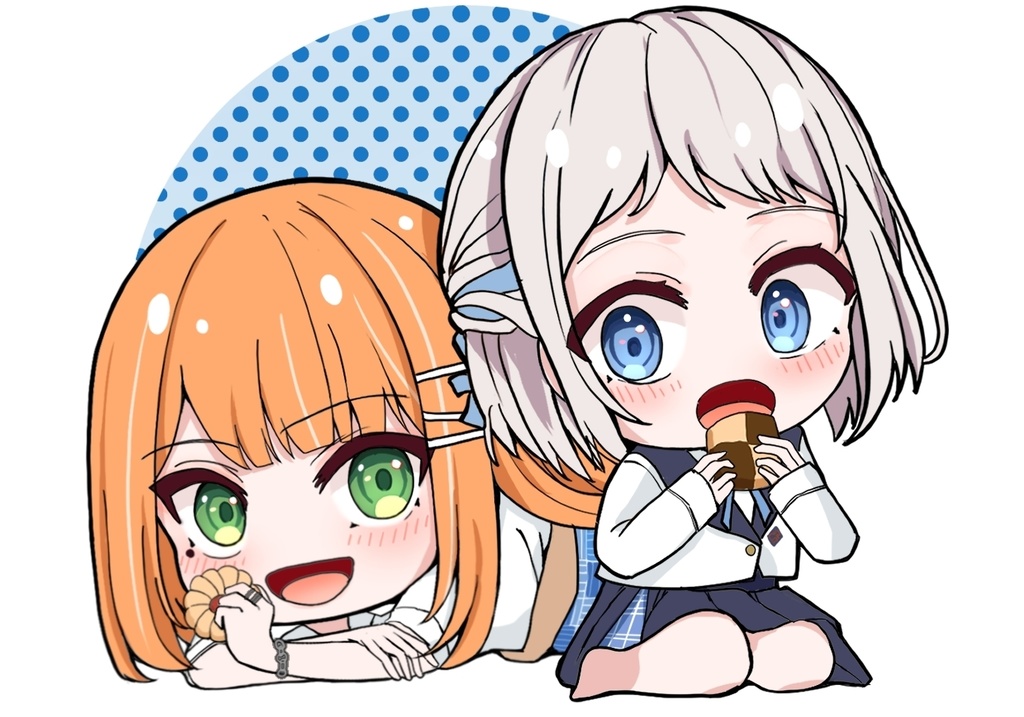 葛城リーリヤ×紫雲清夏アクキー