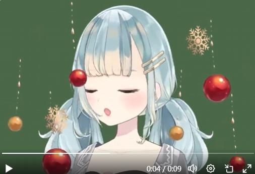 【Vtuberアイテム】揺れるオーナメント 　VtubeStudio対応