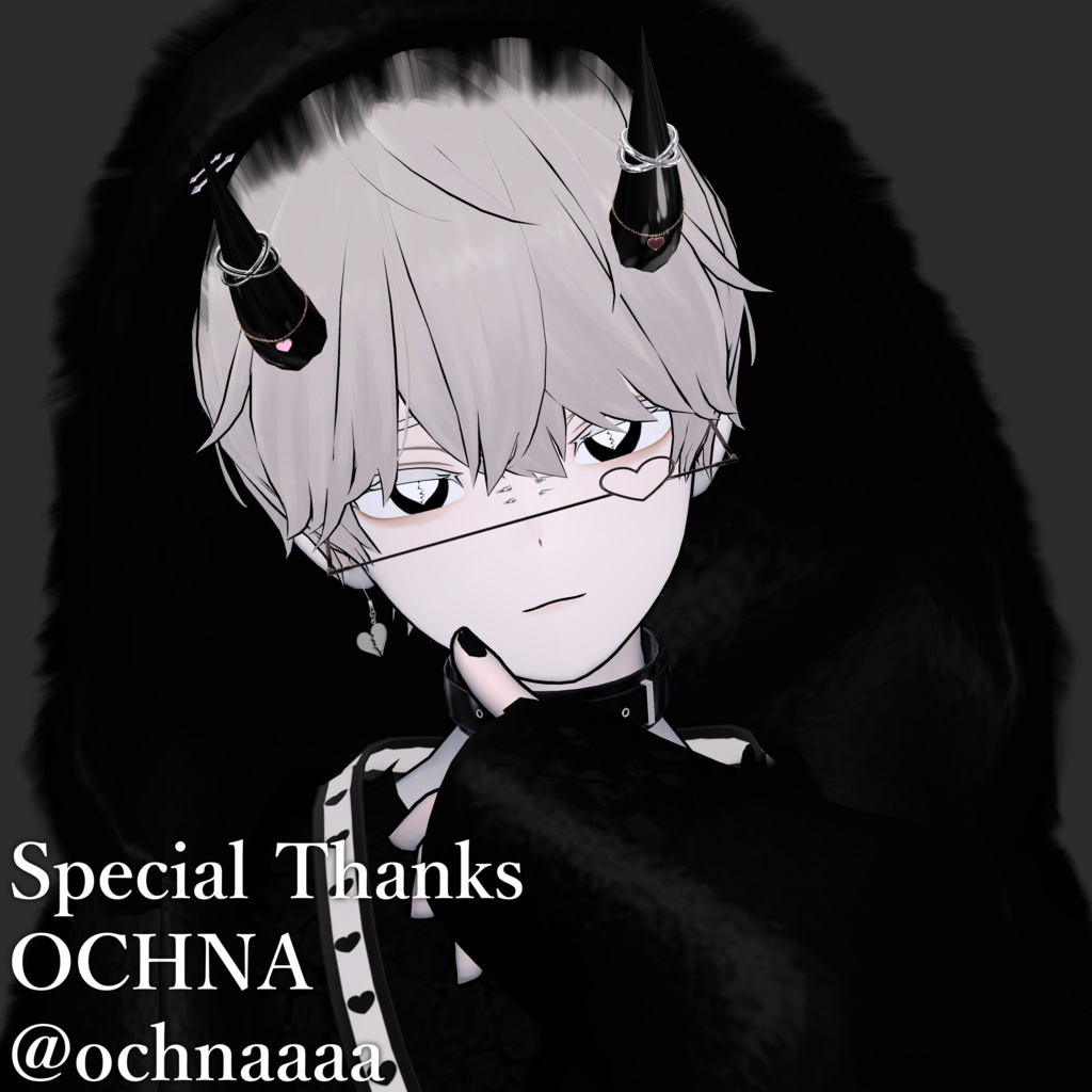 【萌、桔梗、舞夜、Sophina、Grus対応】Broken Heart 2.0 EYE texture