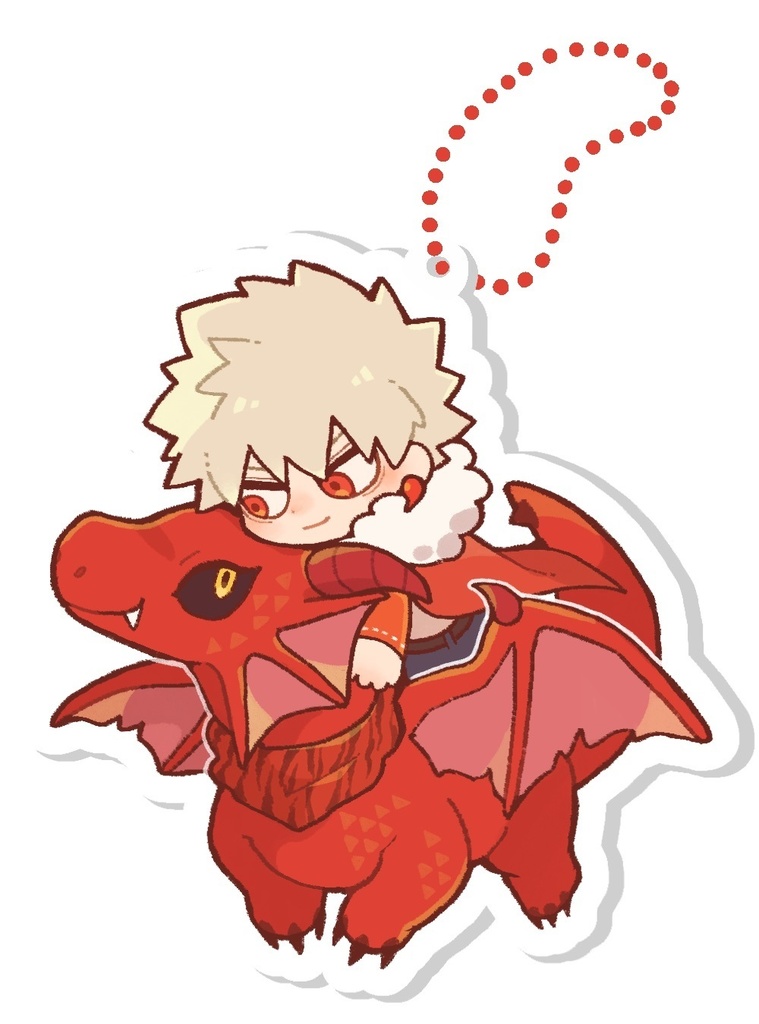 十傑切爆おさんぽアクリルキーホルダー