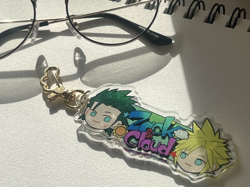 ザックラアクリルキーホルダー