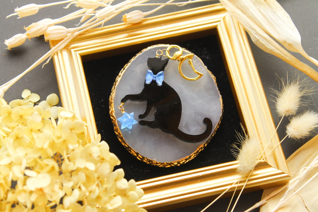 シュガー&キャットモチーフバッグチャーム