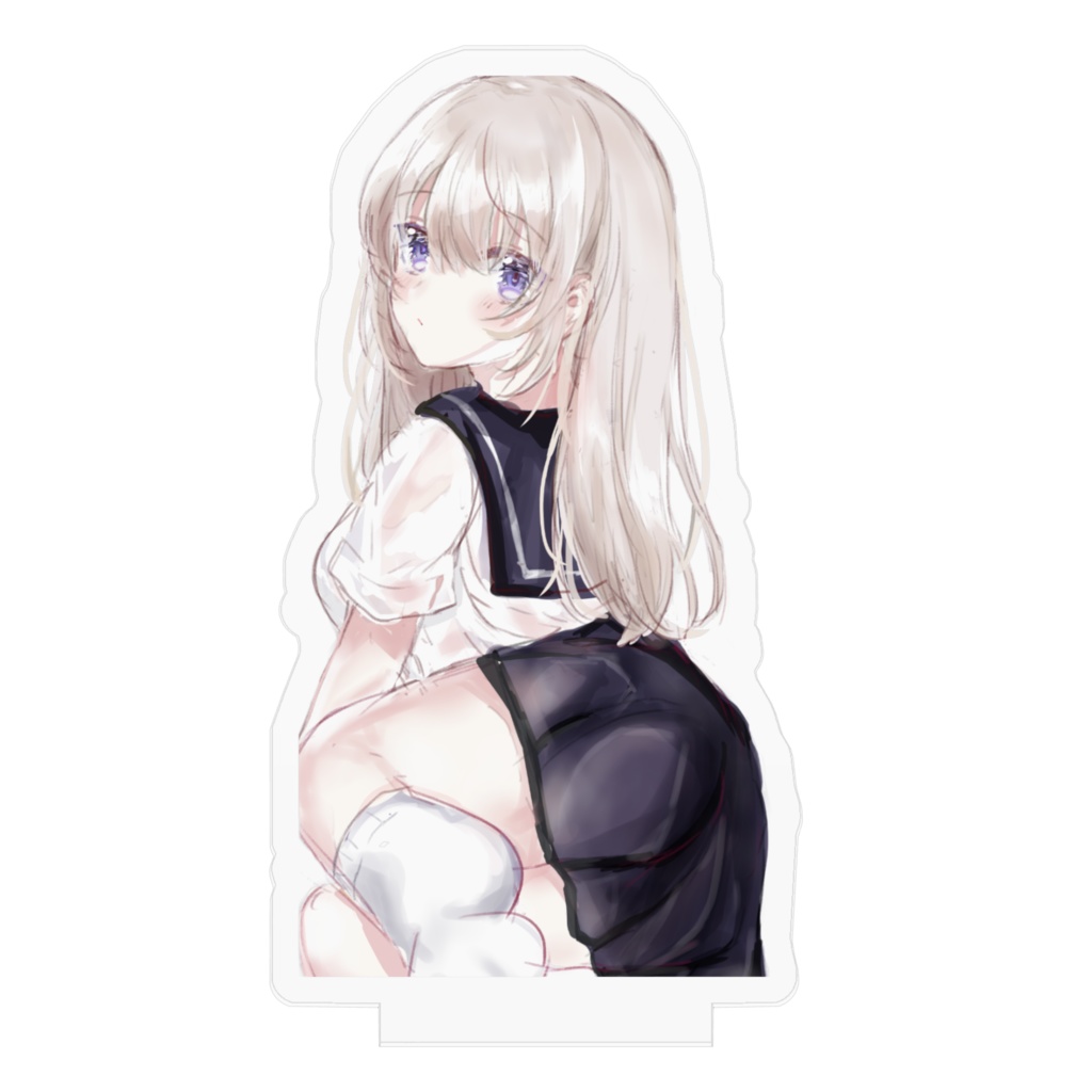 淡色JK【アクリルフィギュア】