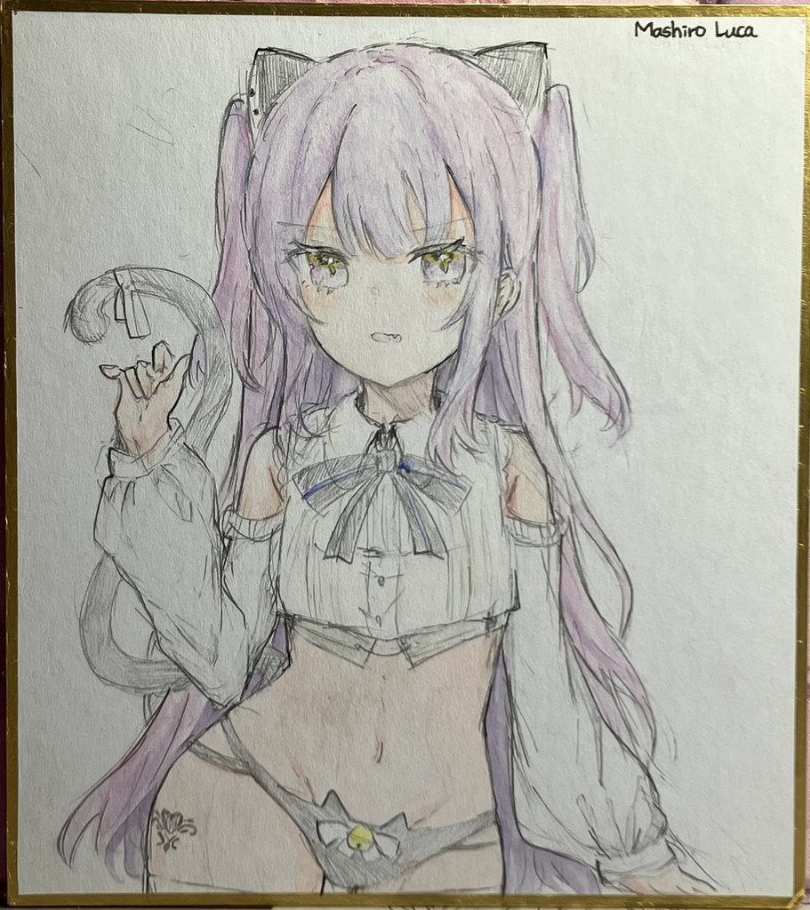 Nekomimi IDOL 【直筆色紙】