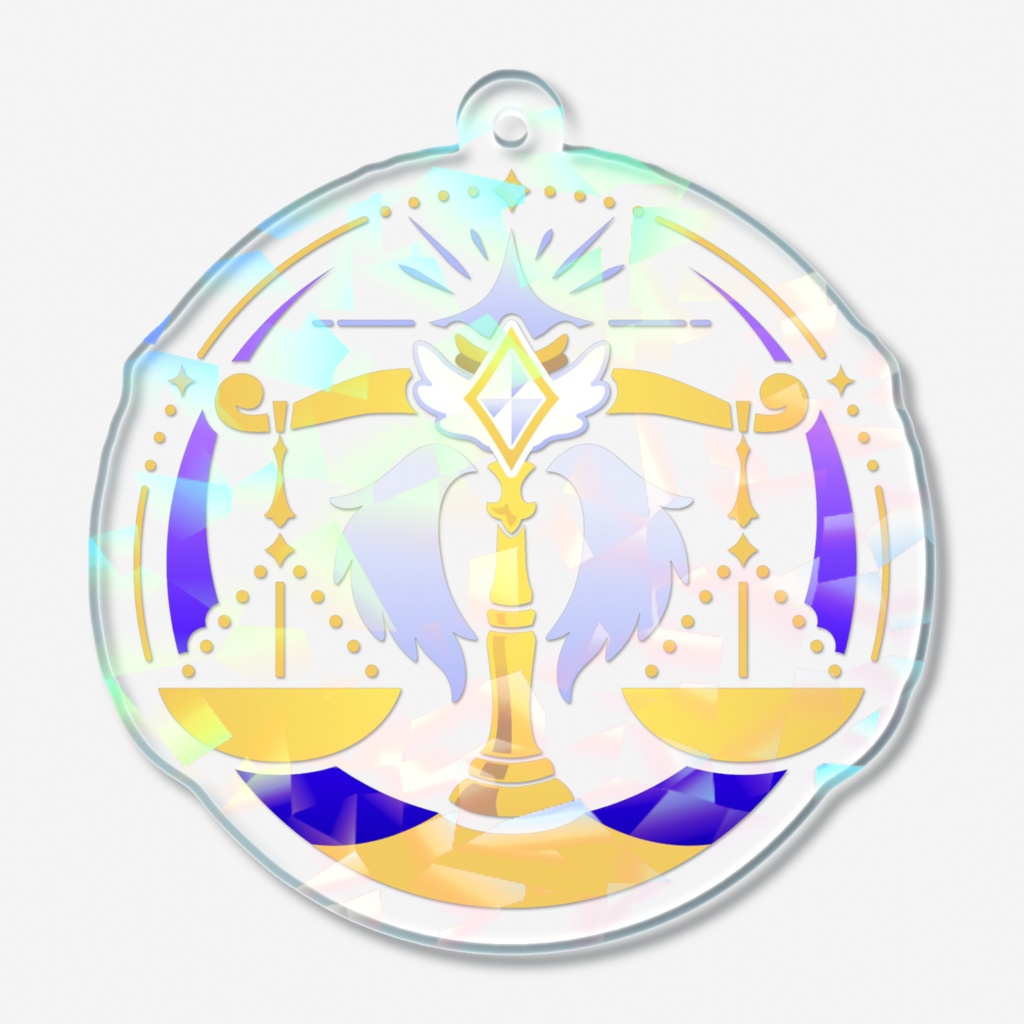 MistyAstraiaホログラムアクリルキーホルダー _No.17