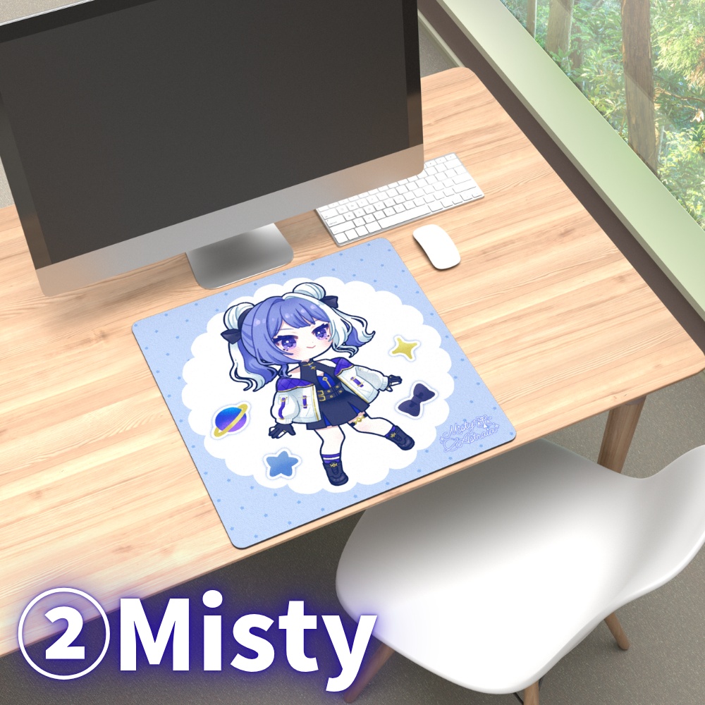 MistyAstraia プレイマット (450×450mm)
