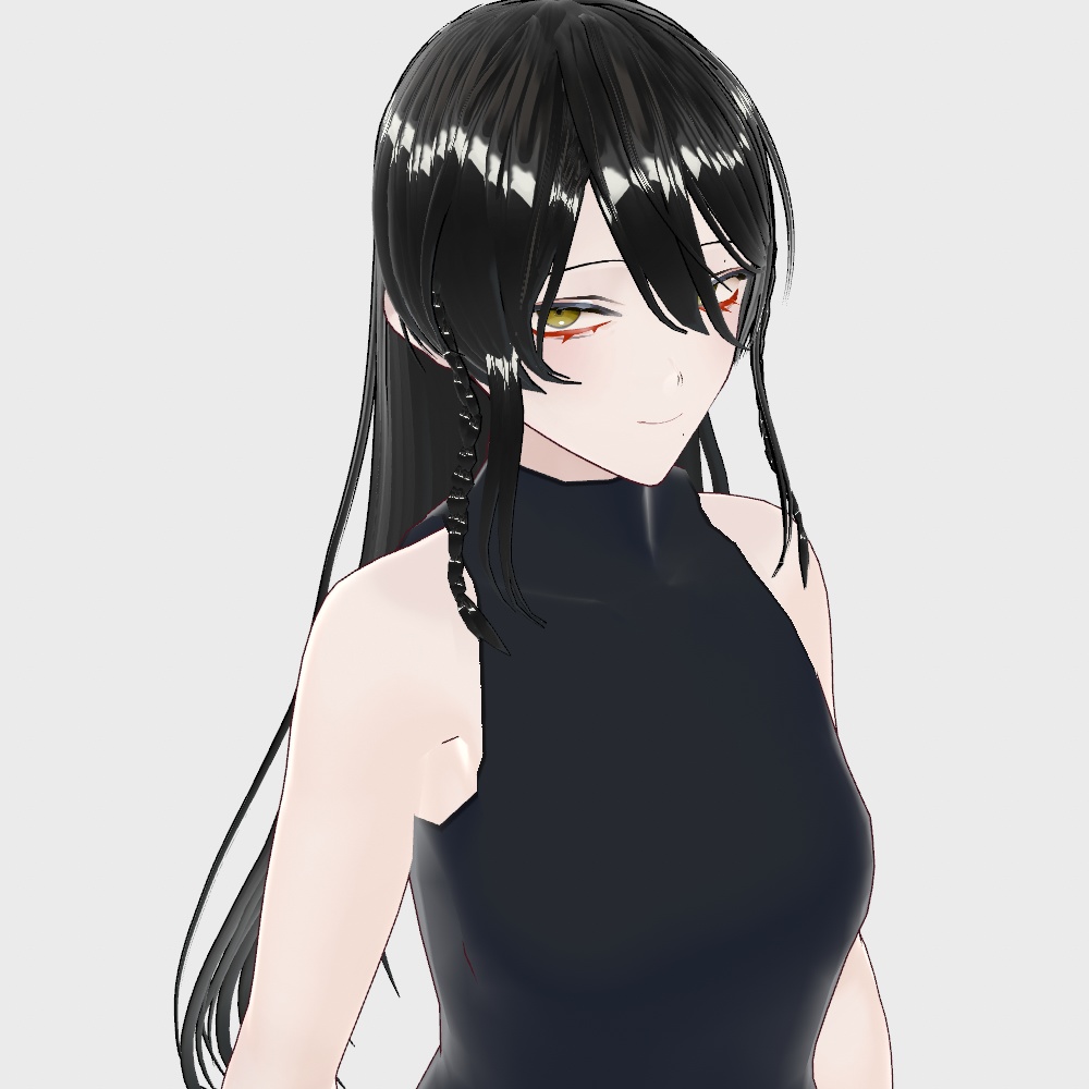 【VRoid】ロングヘア1【ヘアプリセット】
