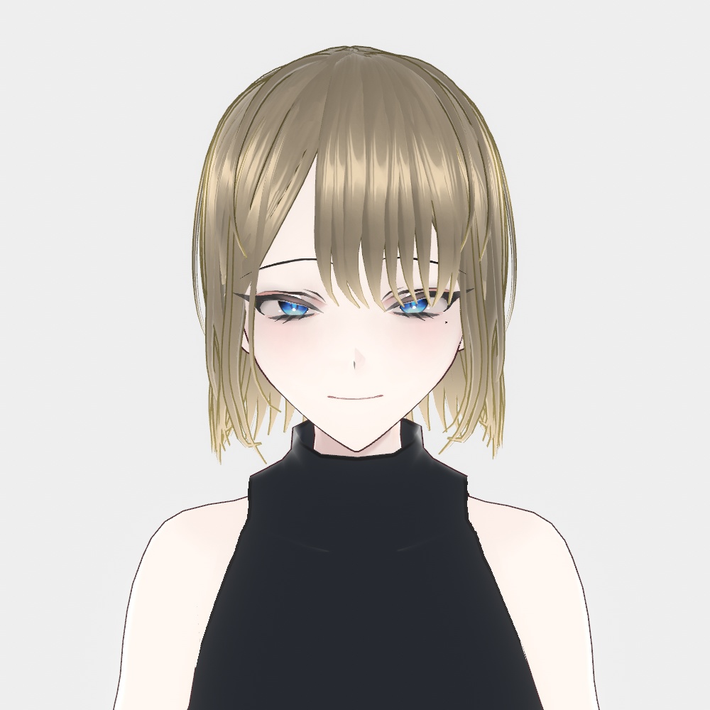 【VRoid】ボブヘア【ヘアプリセット】