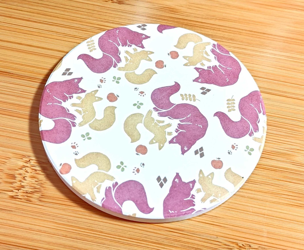 レイチュリ吸水コースター