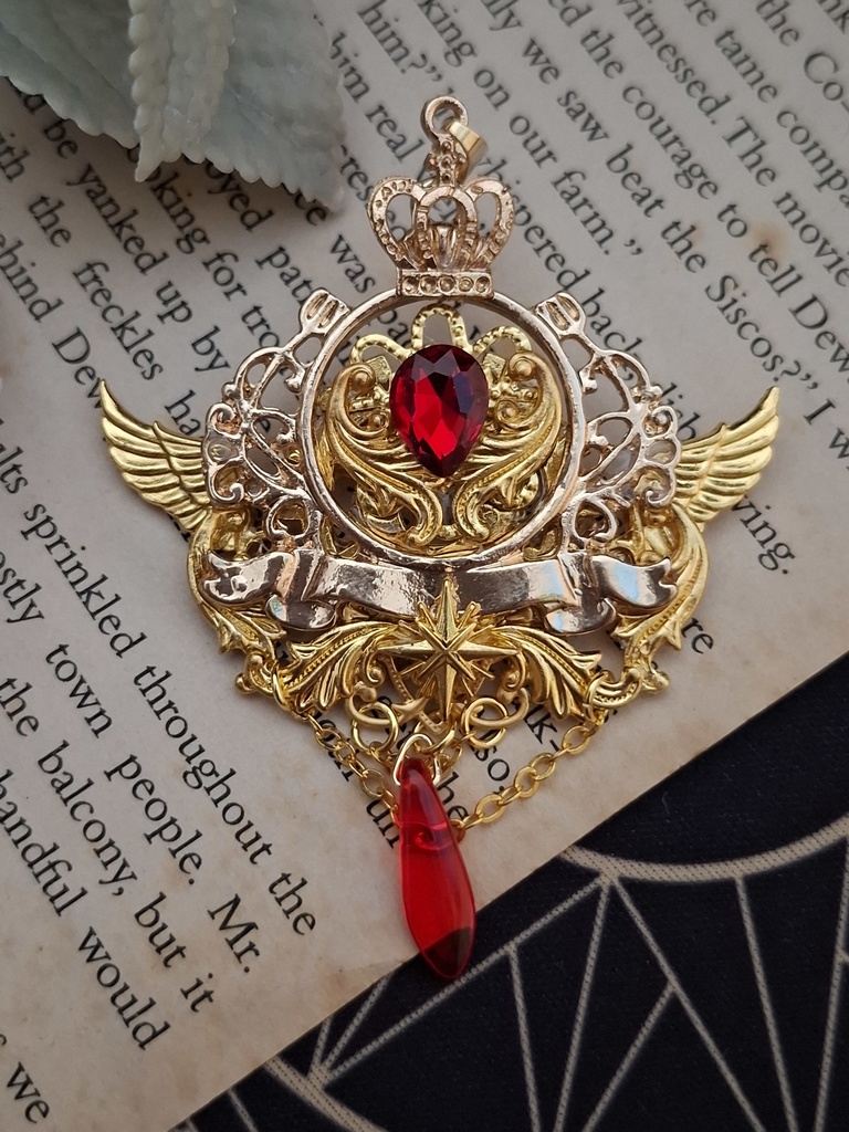 再販・Stolz(紋章と翼のブローチ)