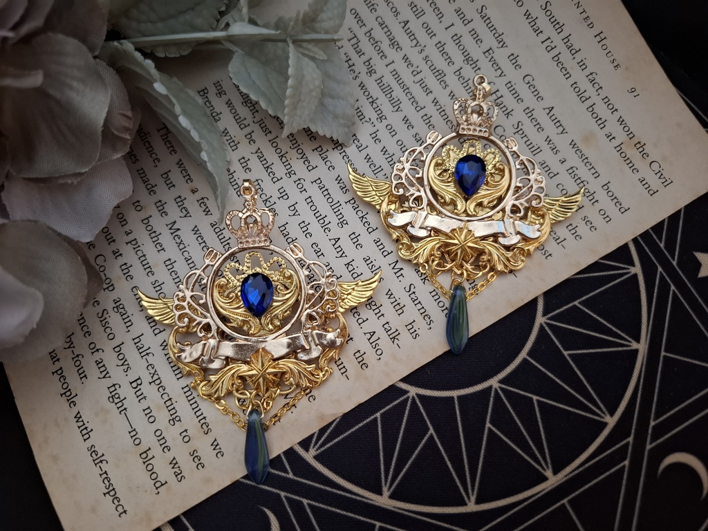 再販・Stolz(紋章と翼のブローチ)