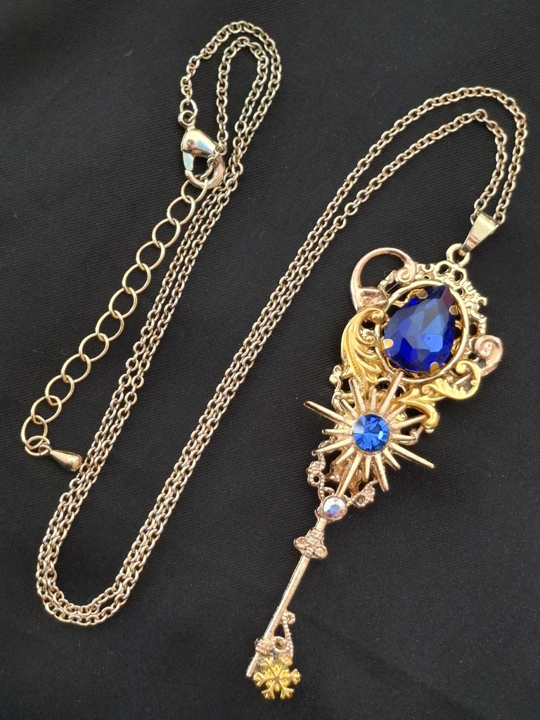 煌雪の魔女の装身具(青いビジューと星雪のアクセサリーセット・12/25までの限定販売)