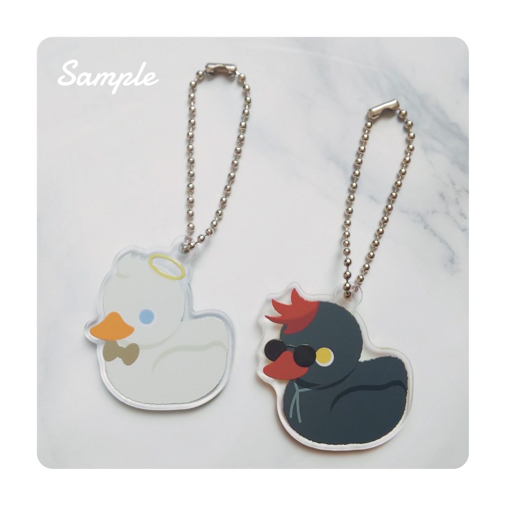 【GoodOmens】アヒル型アクキー【ドラマ版】