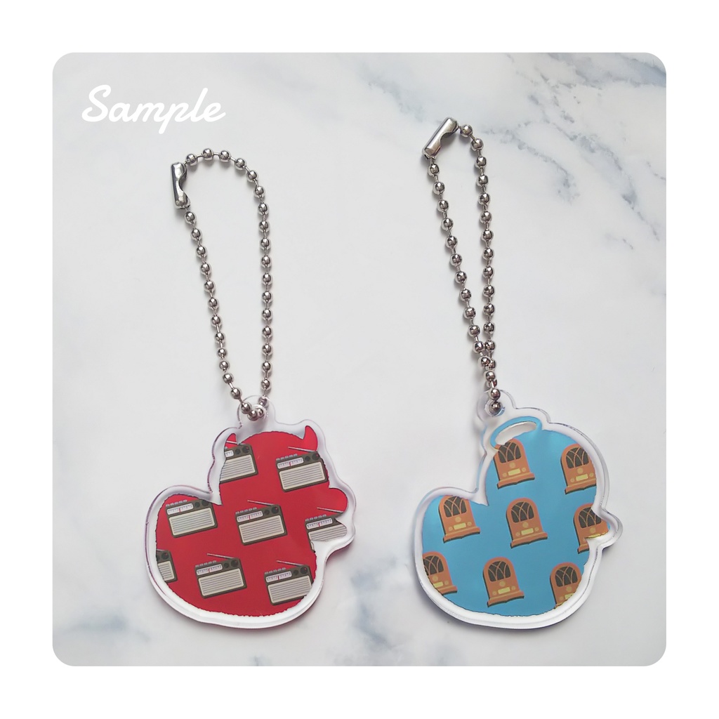 【GoodOmens】アヒル型アクキー【ラジオ版】