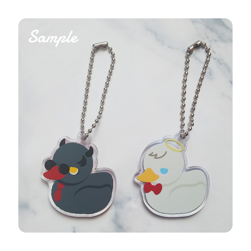 【GoodOmens】アヒル型アクキー【ラジオ版】