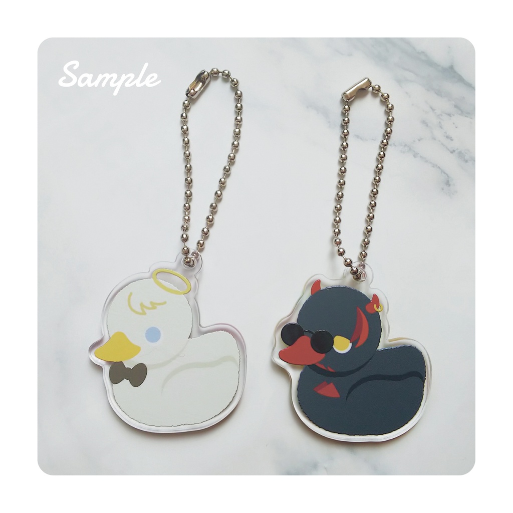 【GoodOmens】アヒル型アクキー【KDKW版】