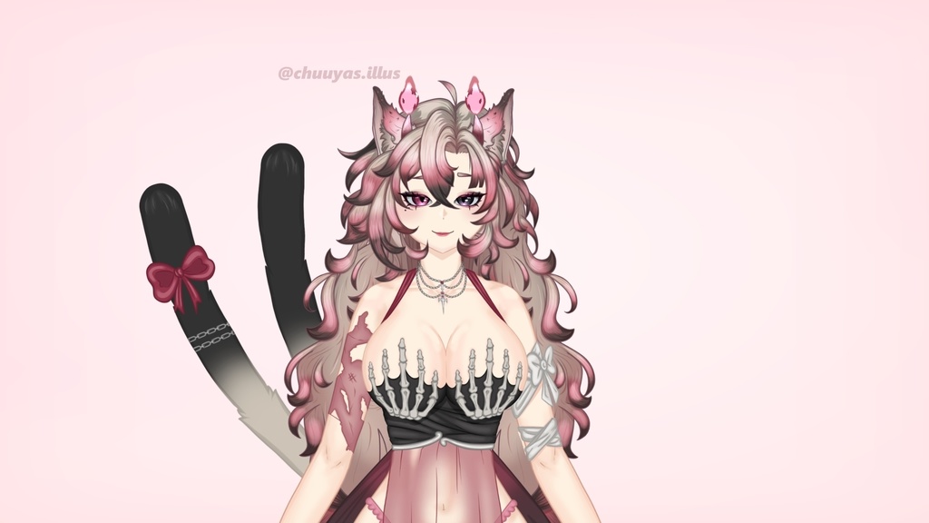 Live2D用カスタムPSDモデル（オーダーメイド）