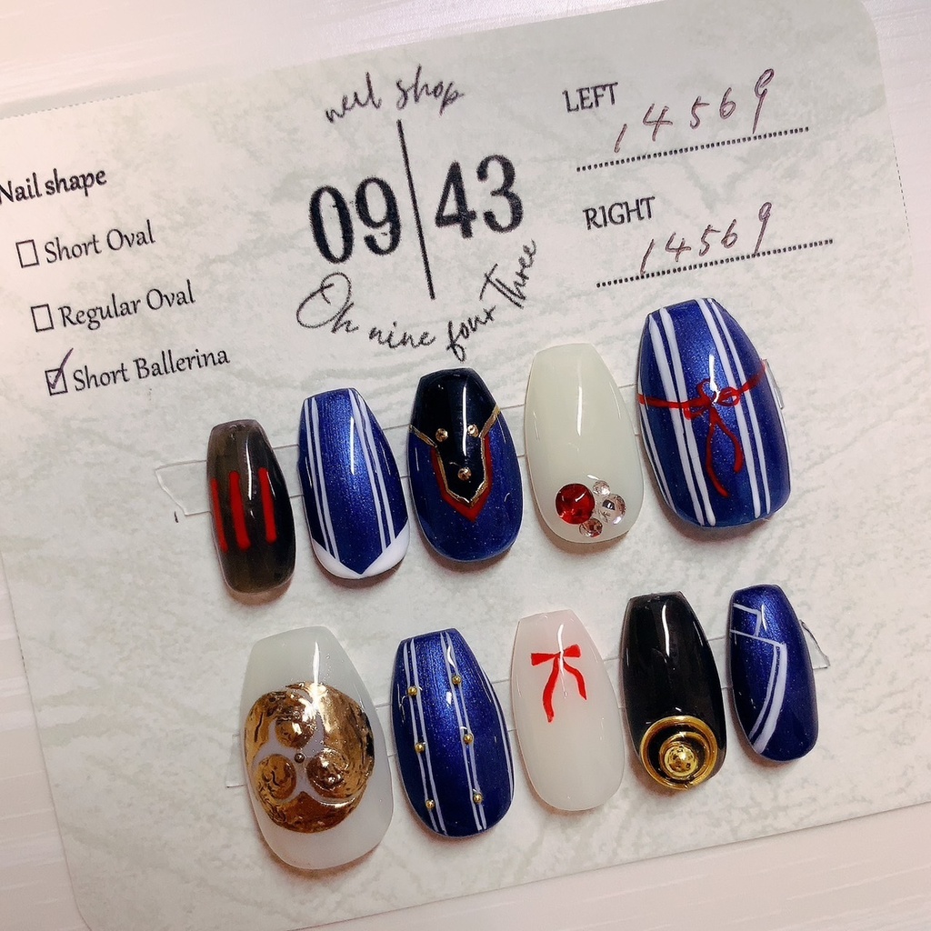 堀川国広　ネイルチップ