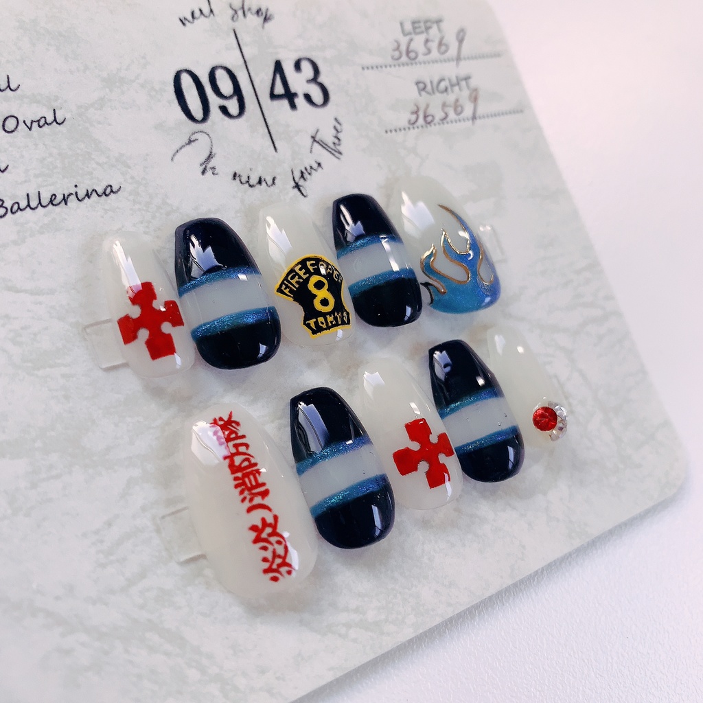 森羅日下部 ネイルチップ