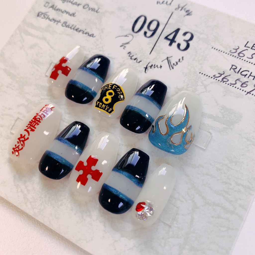 森羅日下部 ネイルチップ