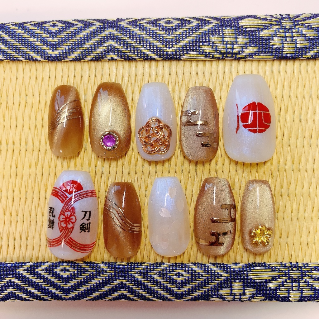 刀剣乱舞大本丸博 ネイルチップ