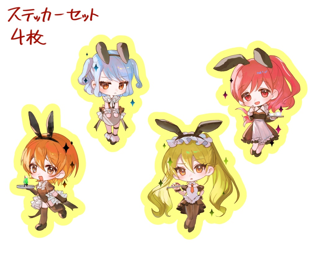 卒制アクリルスタンド・ステッカーセット