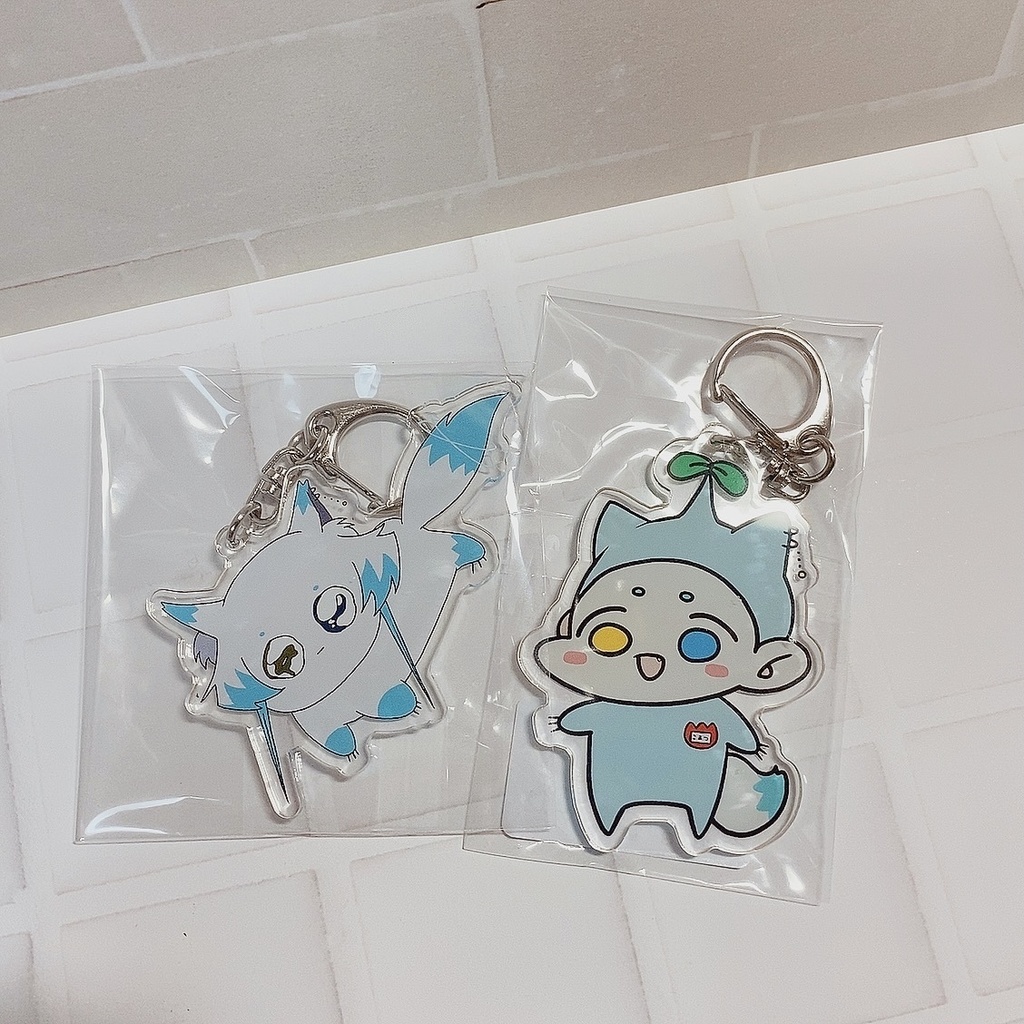 ケモこま!!アクリルキーホルダー