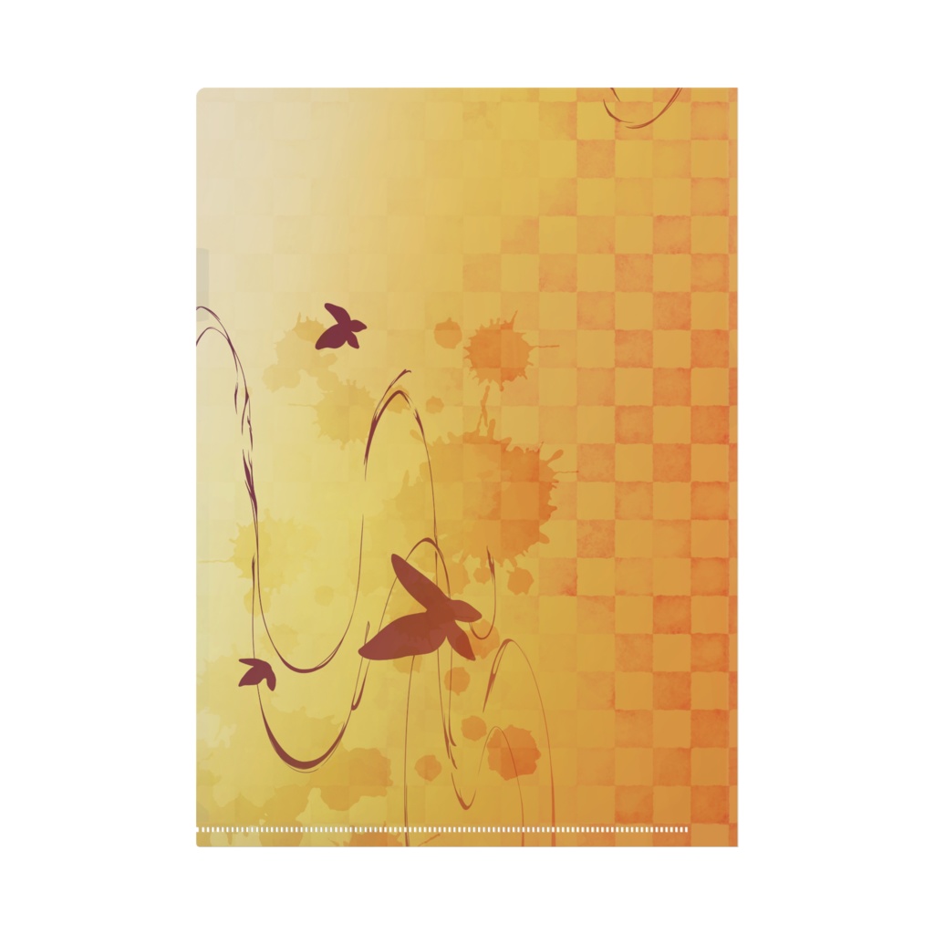 シザーハンズ狐抹1!クリアファイル