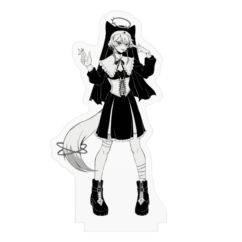 神っぽいな狐抹!!アクリルスタンド