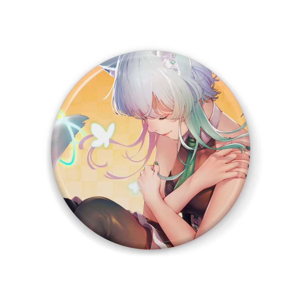 シザーハンズ狐抹2！！缶バッジ