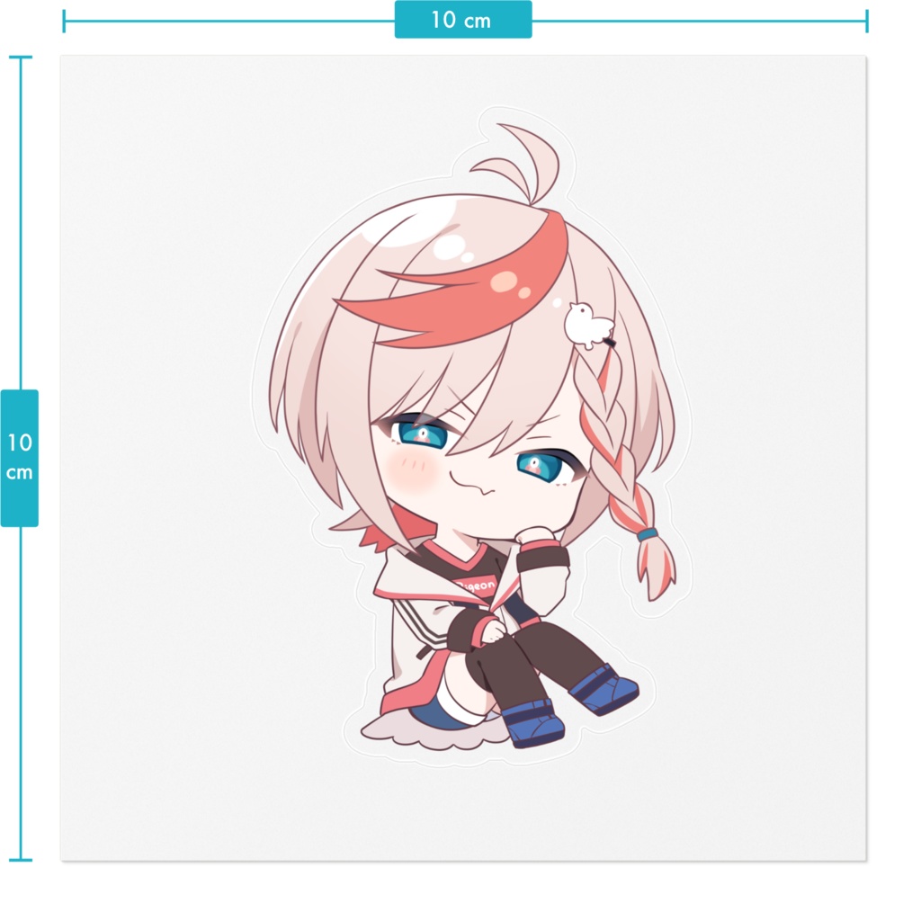 ドヤッ!羽崎朱莉ちゃん(ステッカー)