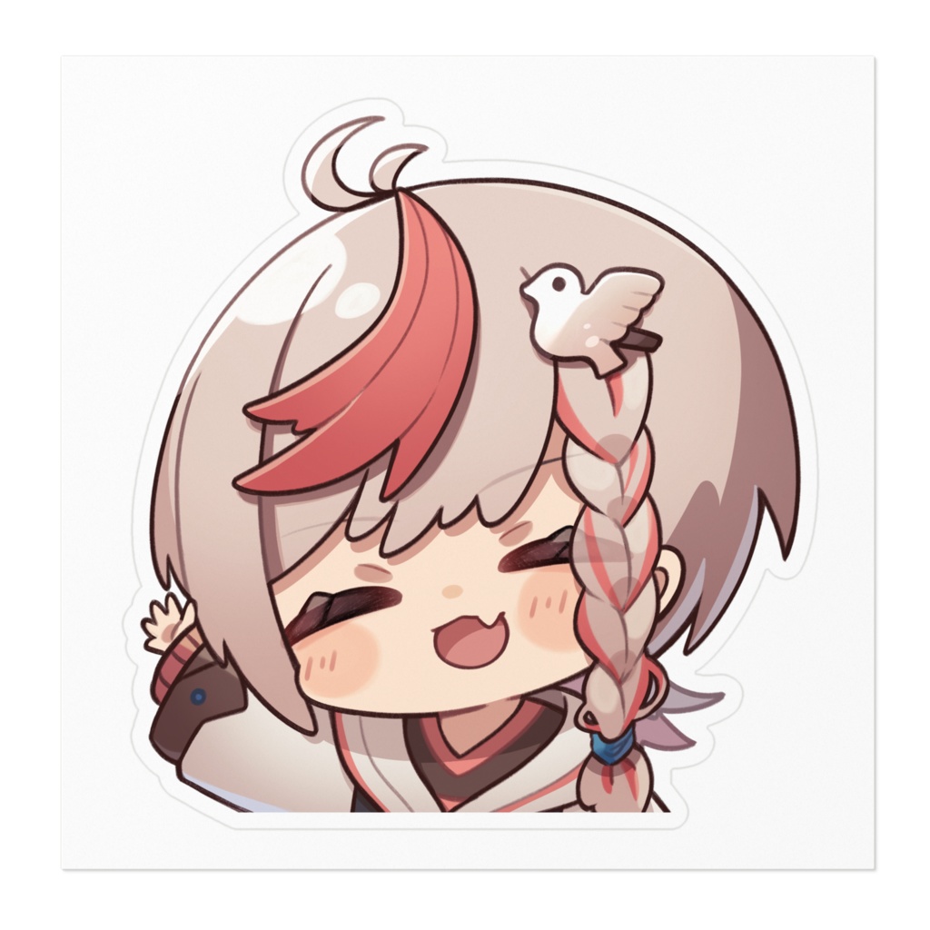 おつはと(背景なし)(ステッカー)