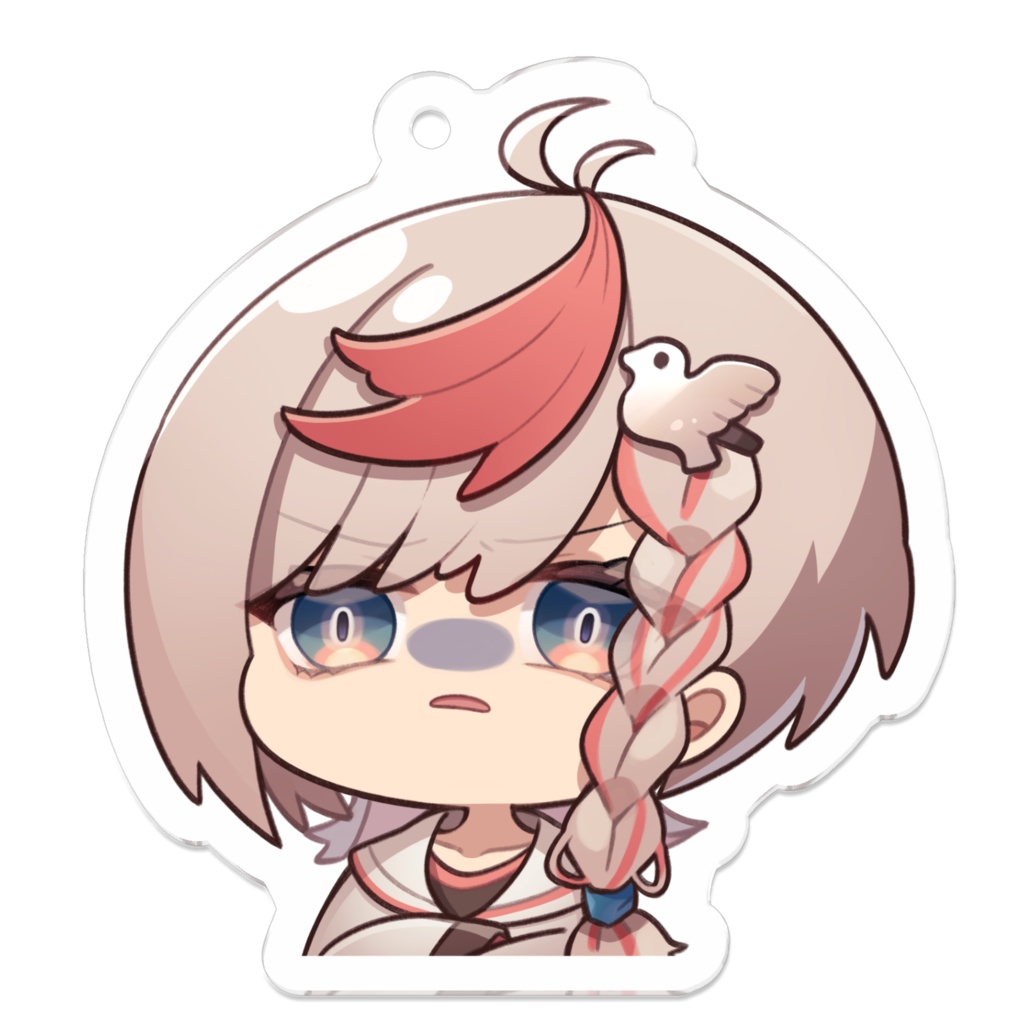 は?(アクリルキーホルダー)