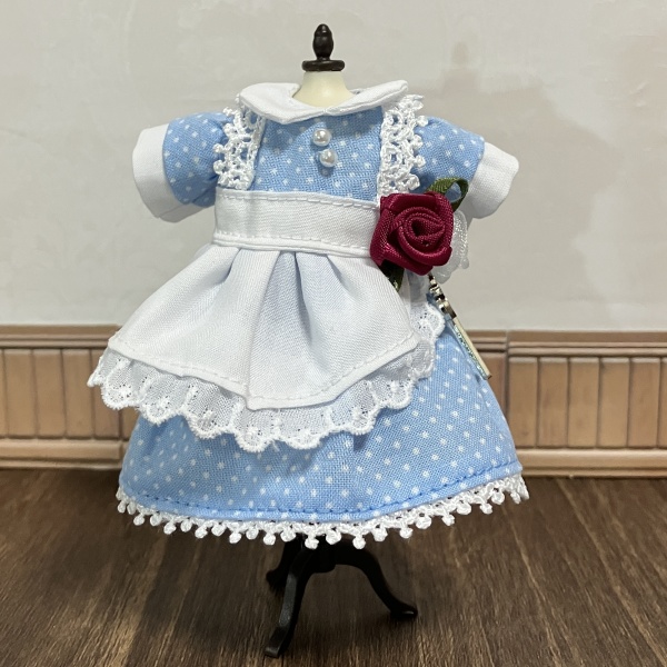 【ドール】1/12size:アリスのエプロンドレス