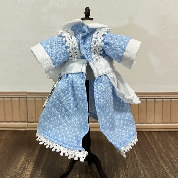 【ドール】1/12size:アリスのエプロンドレス