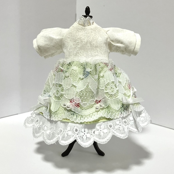 【ドール】1/12size:クリスマスドレス