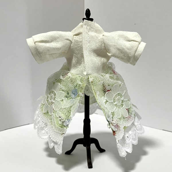 【ドール】1/12size:クリスマスドレス