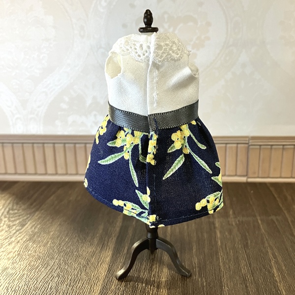 【ドール】1/12size:ミモザのワンピース